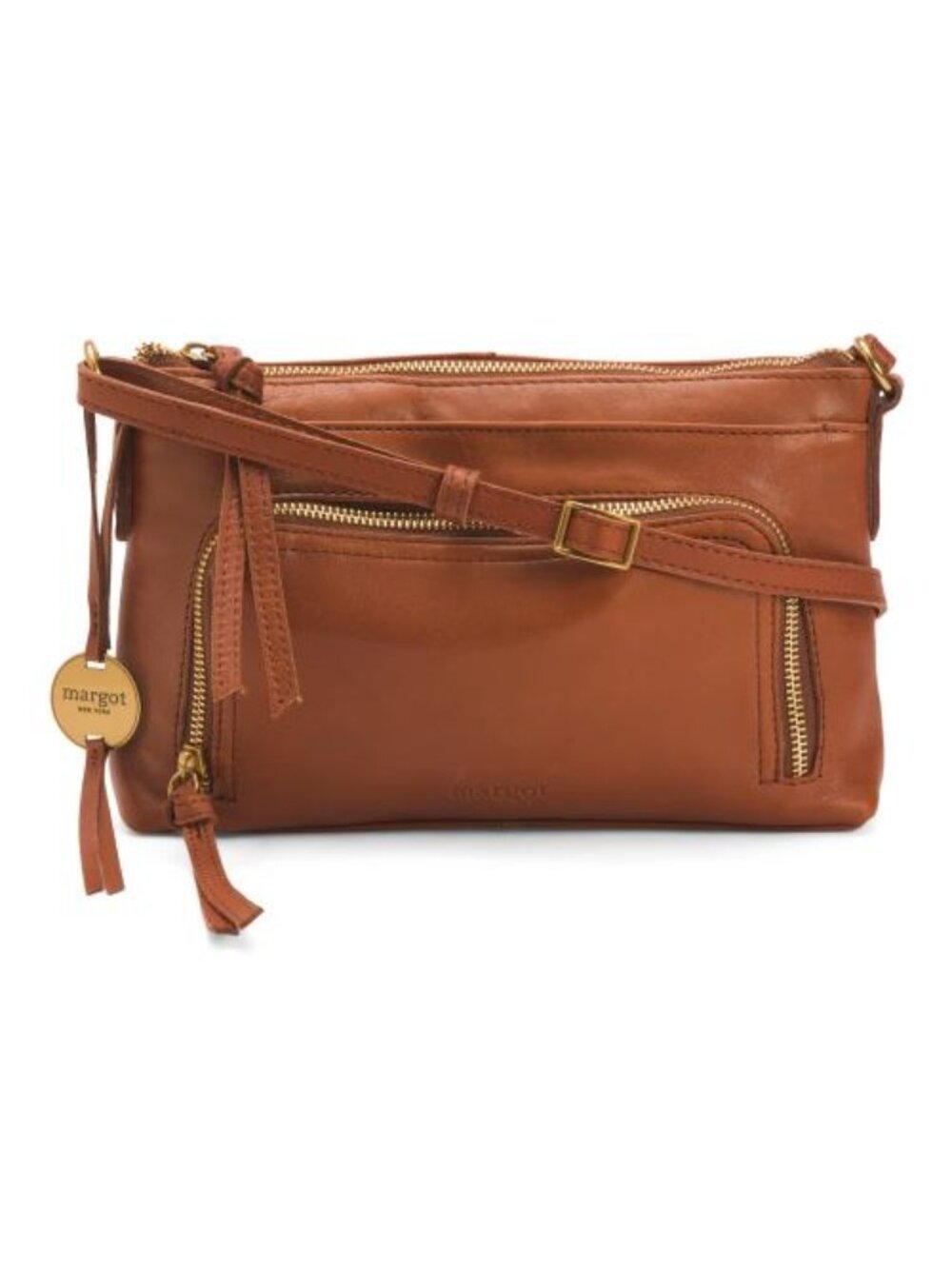 MARGOT Leather Molly Shoulder Bag With Adjustable Strap